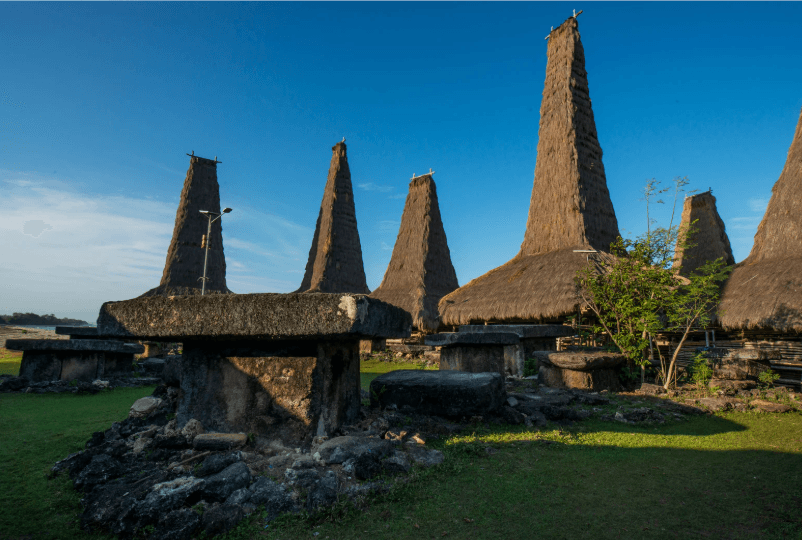 The Traditional Villages of Sumba: Towering Roofs and Megalithic Tombs