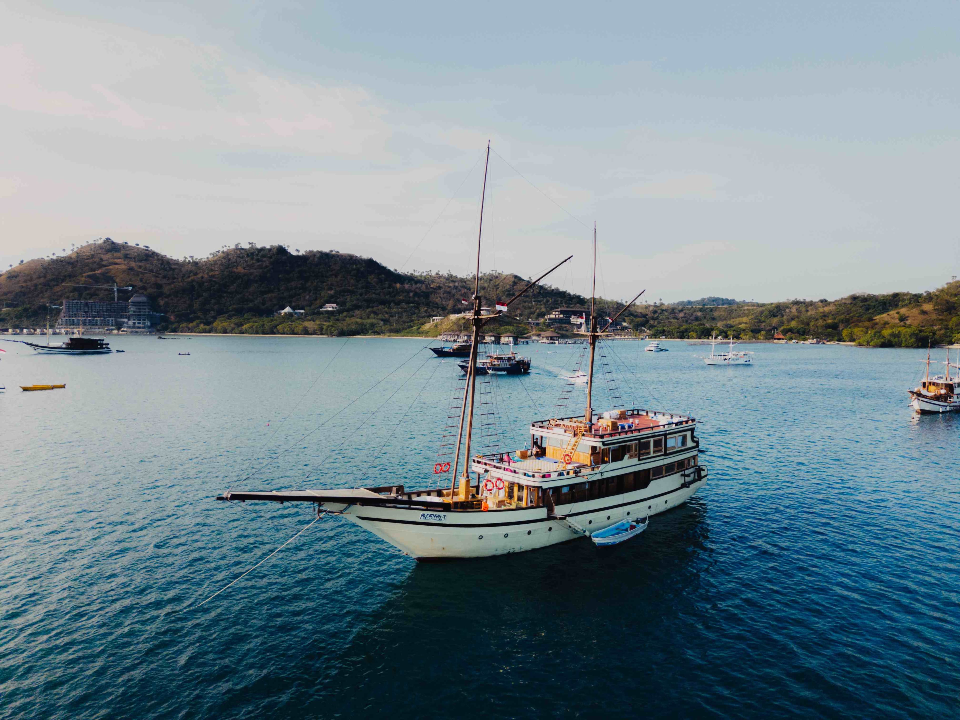 A 29-meter traditional wooden cruiser with multiple spacious decks